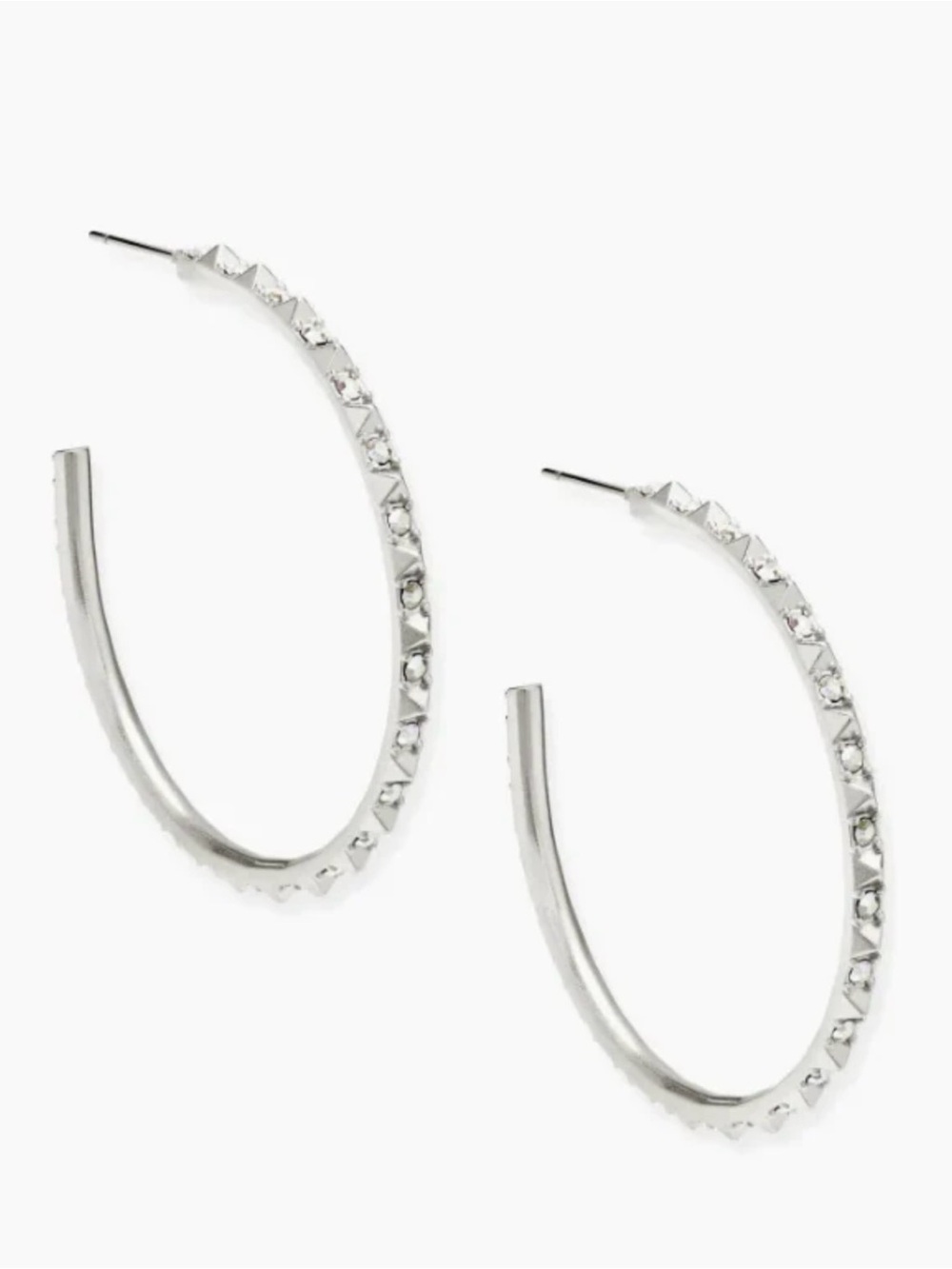 Kendra Scott Veronica Hoop Earrings
Silver 2442 - Picture 3 of 3